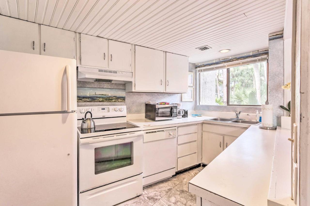Hilton Head Island Townhome Patio, Walk To Beach Exterior foto